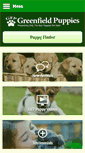 Mobile Screenshot of greenfieldpuppies.com